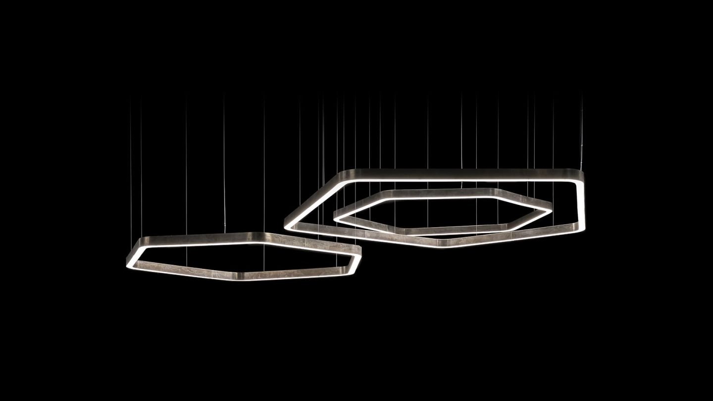 Light Ring Horizontal Polygonal — Свет HENGE